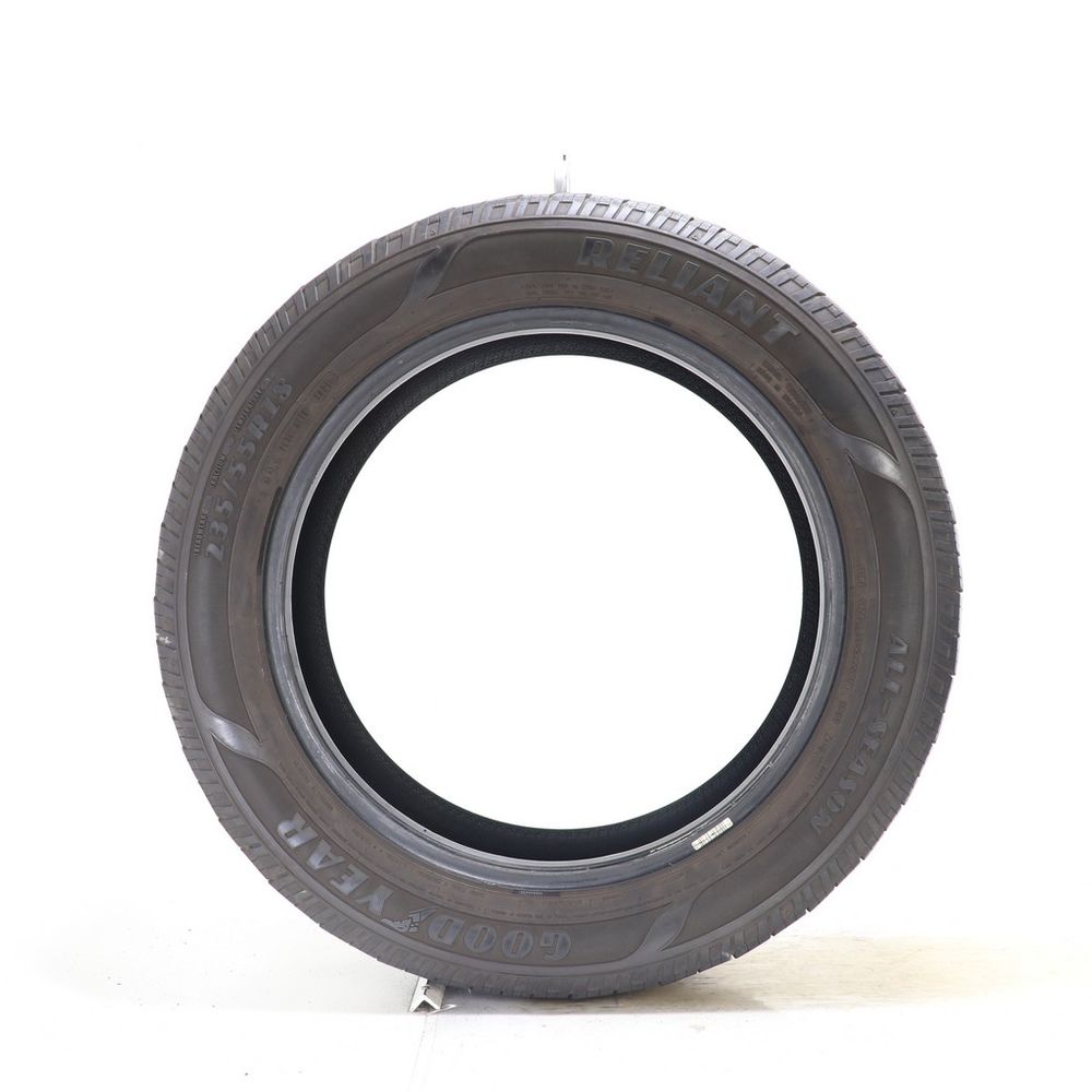 Set of (2) Used 235/55R18 Goodyear Reliant All-season 100V - 5/32 - Image 3