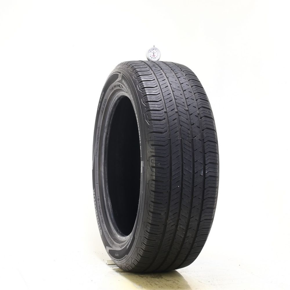 Set of (2) Used 235/55R19 Hankook Mavis Traction Control 4Season 105V - 6.5-7/32 - Image 1