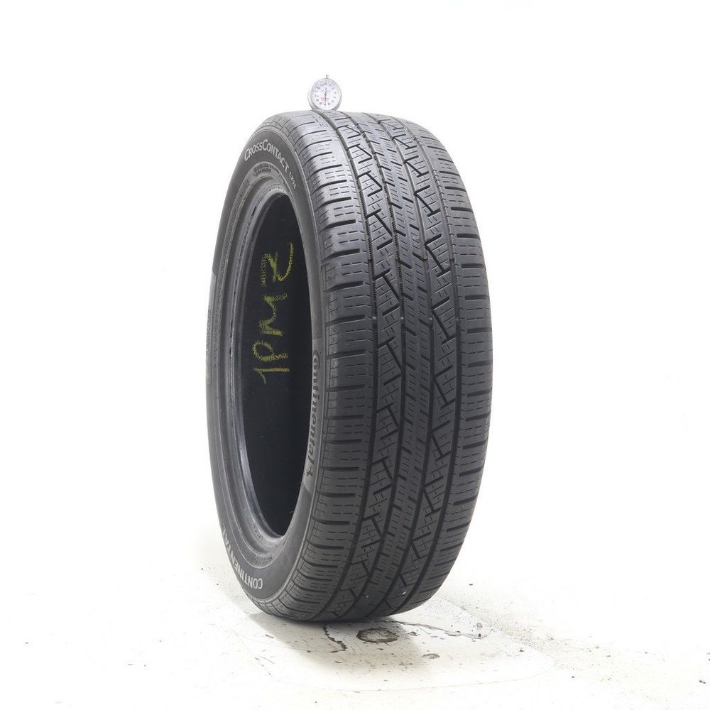 Set of (2) Used 235/55R20 Continental CrossContact LX25 102H - 7/32 - Image 1
