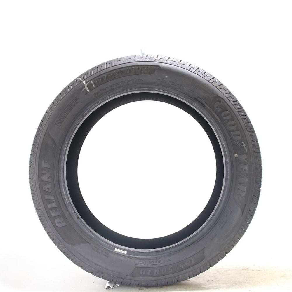 Set of (4) Used 255/50R20 Goodyear Reliant All-season 109H - 10-11.5/32 - Image 9