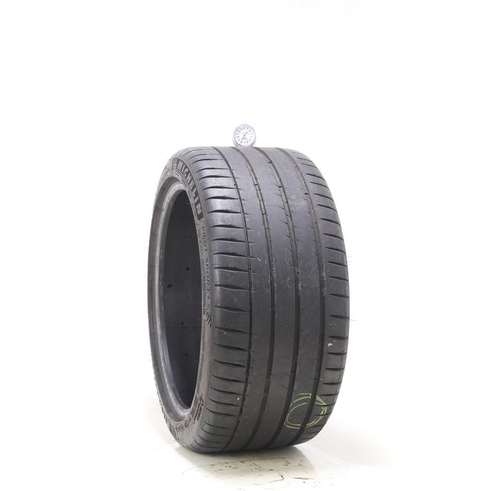 Set of (2) Used 275/35ZR18 Michelin Pilot Sport 4 S 99Y - 8-8.5/32 - Image 1
