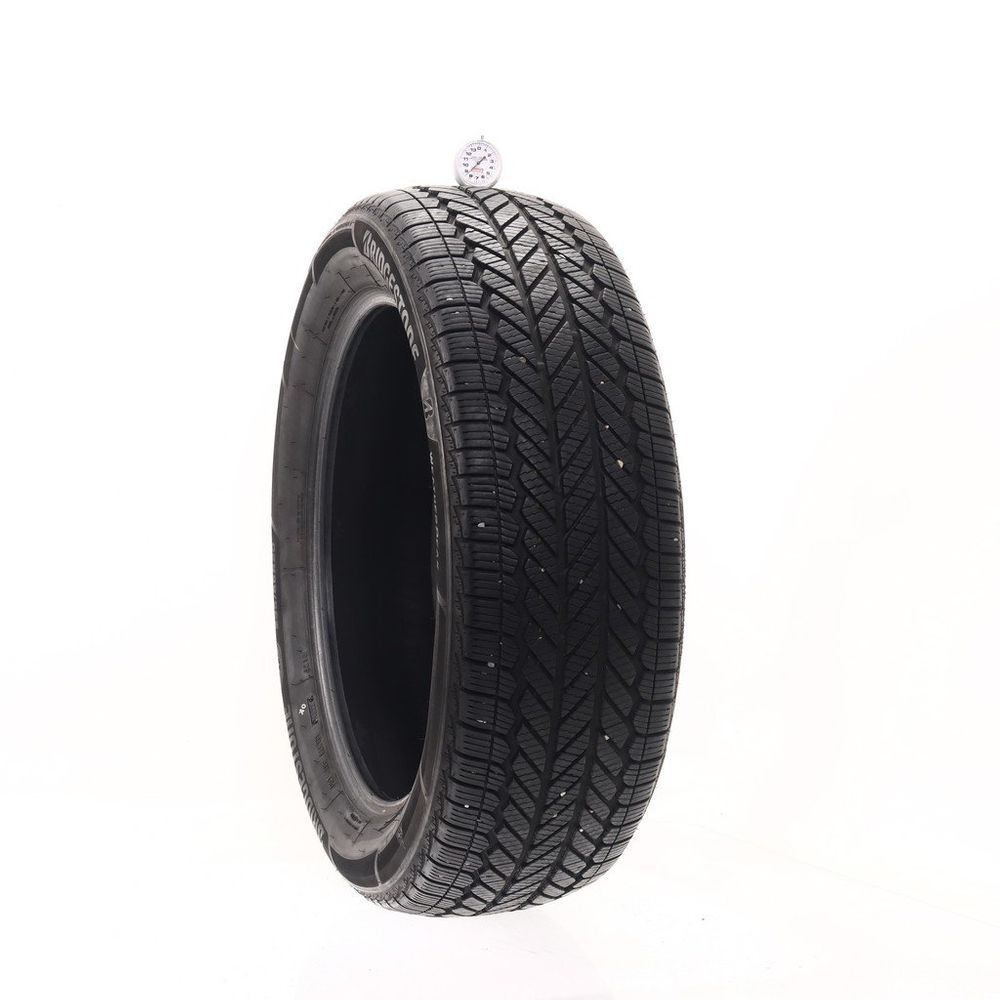 Set of (2) Used 235/55R20 Bridgestone WeatherPeak 102H - 8.5/32 - Image 1