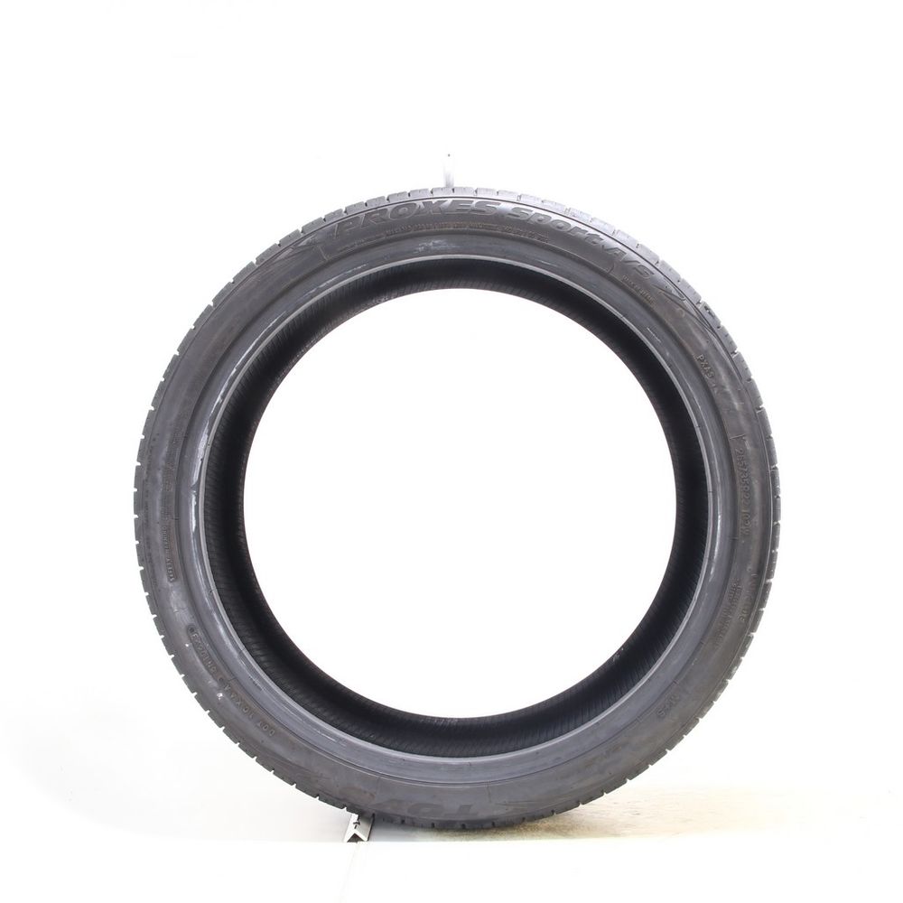 Set of (2) Used 265/35R22 Toyo Proxes Sport A/S 102W - 8.5-9/32 - Image 3