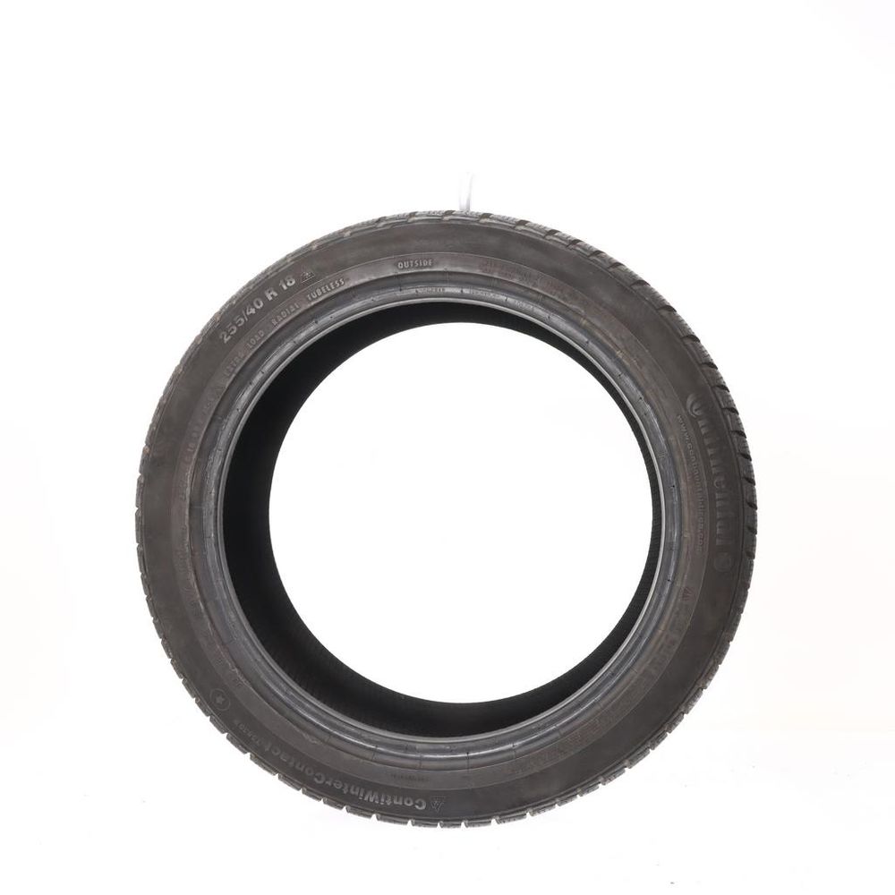 Used 255/40R18 Continental ContiWinterContact TS830P 99V - 9/32 - Image 3