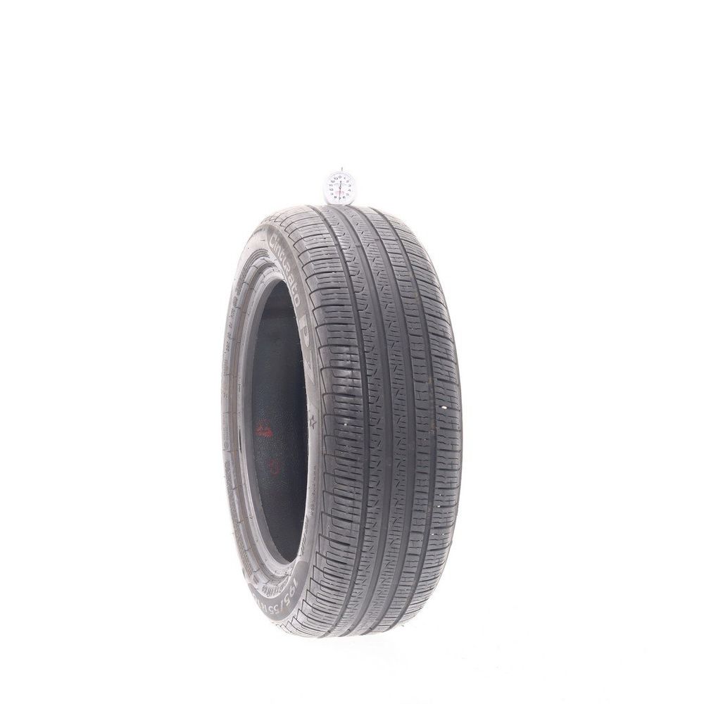 Set of (2) Used 195/55R16 Pirelli Cinturato P7 Run Flat 87V - 7-8/32 - Image 1