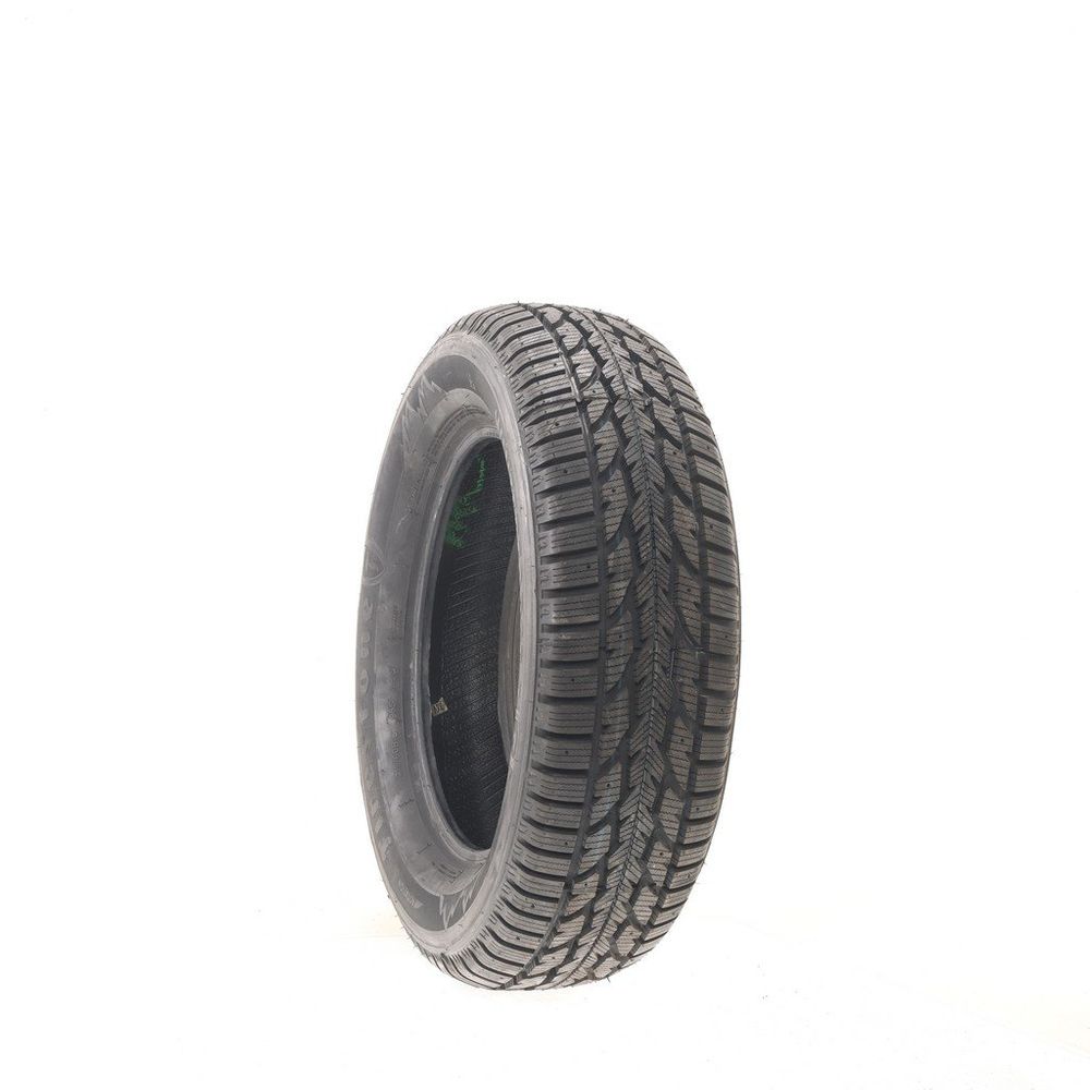 Set of (4) Driven Once 215/60R16 Firestone Winterforce 2 95S - 12/32 - Image 1