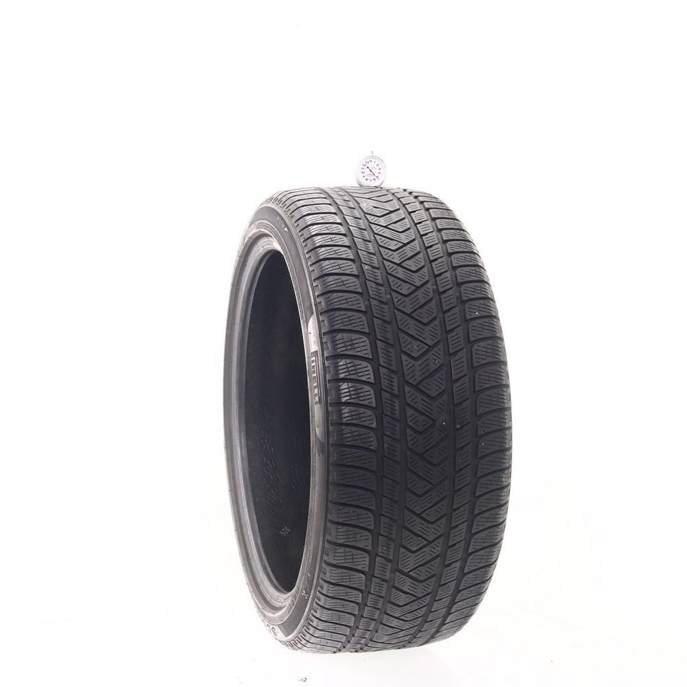 Set of (2) Used 265/40R21 Pirelli Scorpion Winter MGT 105V - 5-6.5