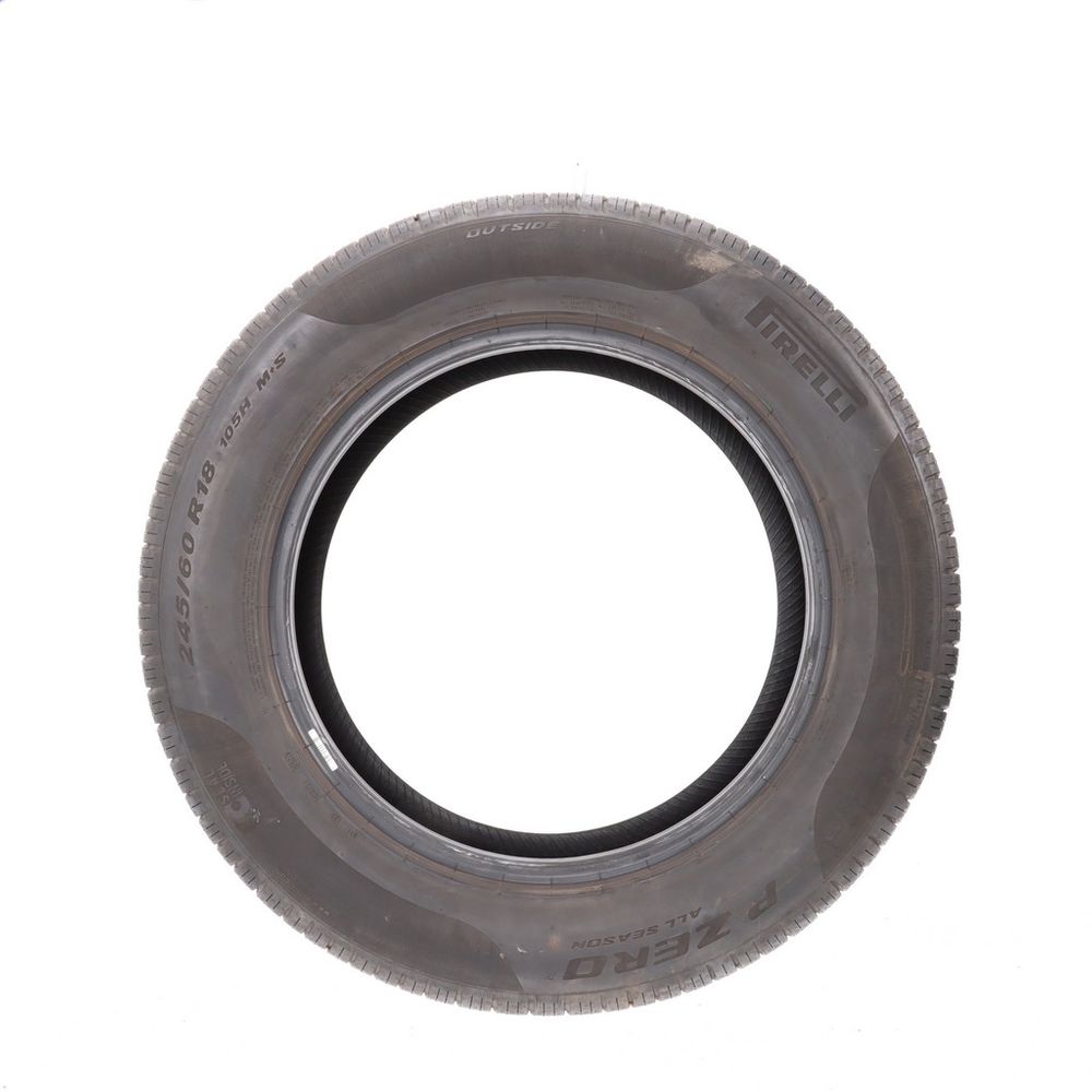 Set of (2) Used 245/60R18 Pirelli P Zero Seal Inside 105H - 7-8/32 - Image 6