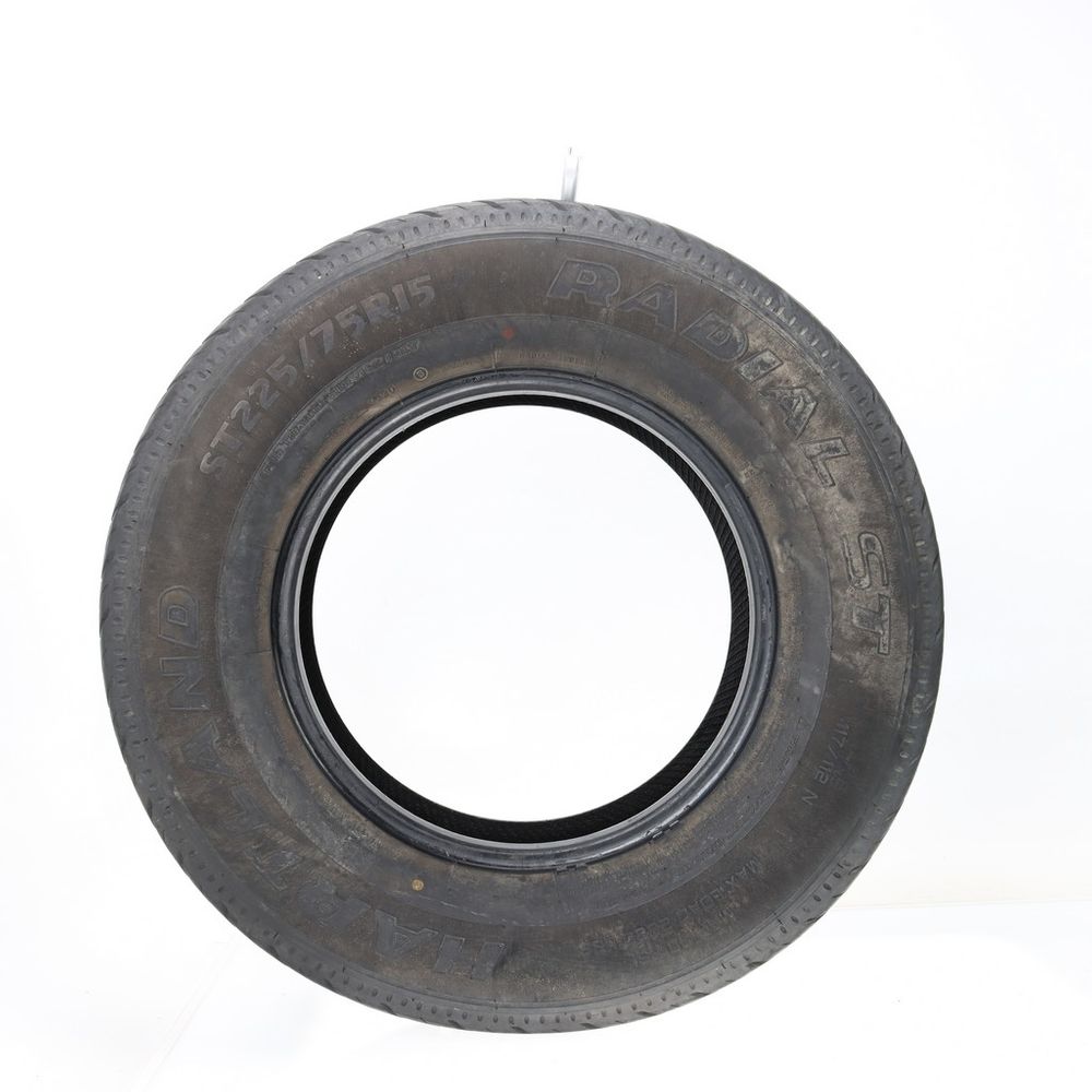 Set of (2) Used ST 225/75R15 Hartland Radial ST 117/112N E - 5-6/32 - Image 3