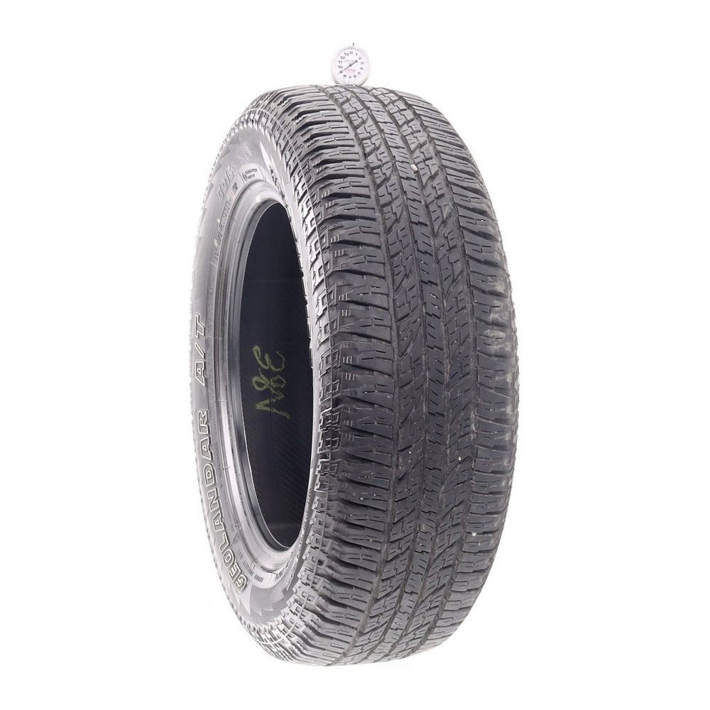 Set of (2) Used 225/65R17 Yokohama Geolandar A/T G015 102T - 9-10.5/32 - Image 1
