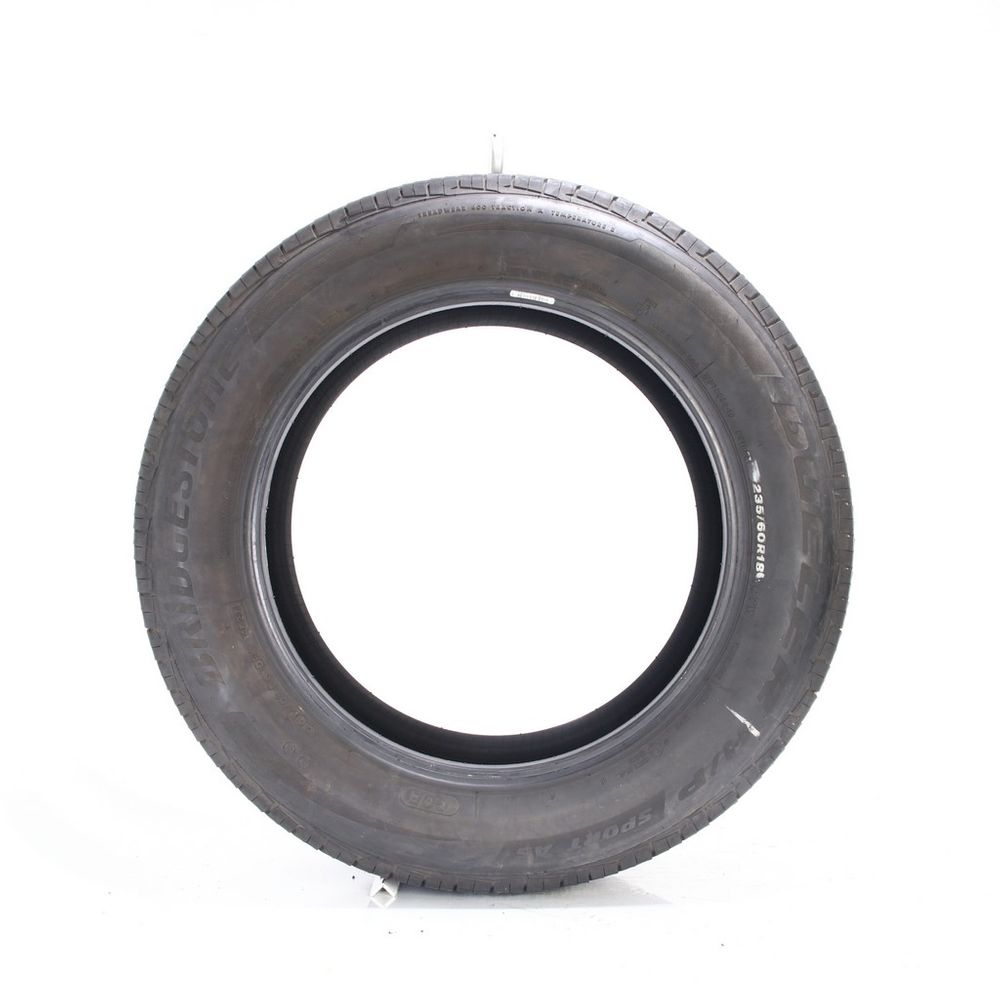 Set of (2) Used 235/60R18 Bridgestone Dueler H/P Sport AS GOE 107W - 9/32 - Image 3