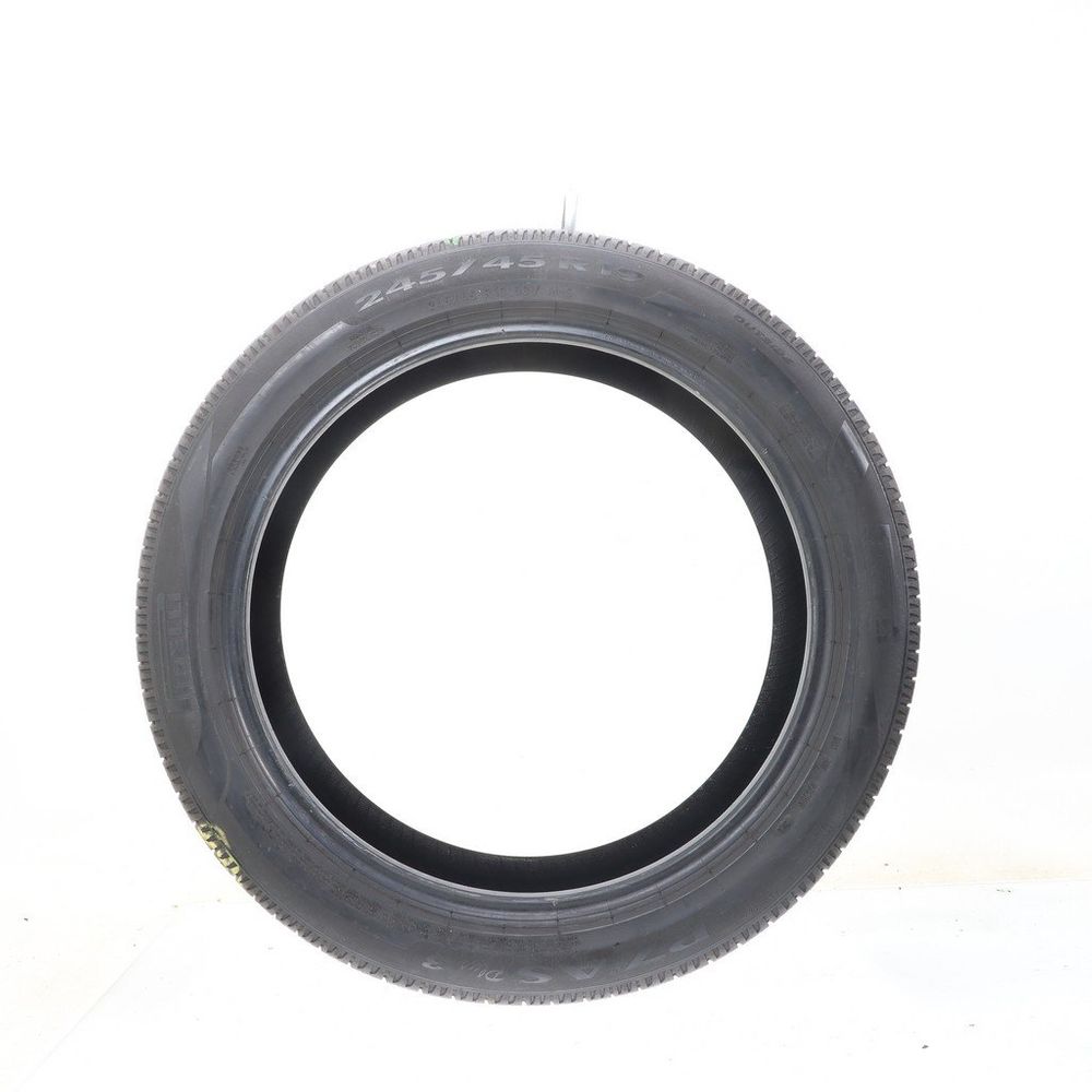 Set of (2) Used 245/45R19 Pirelli P7 AS Plus 3 98V - 7-8/32 - Image 3
