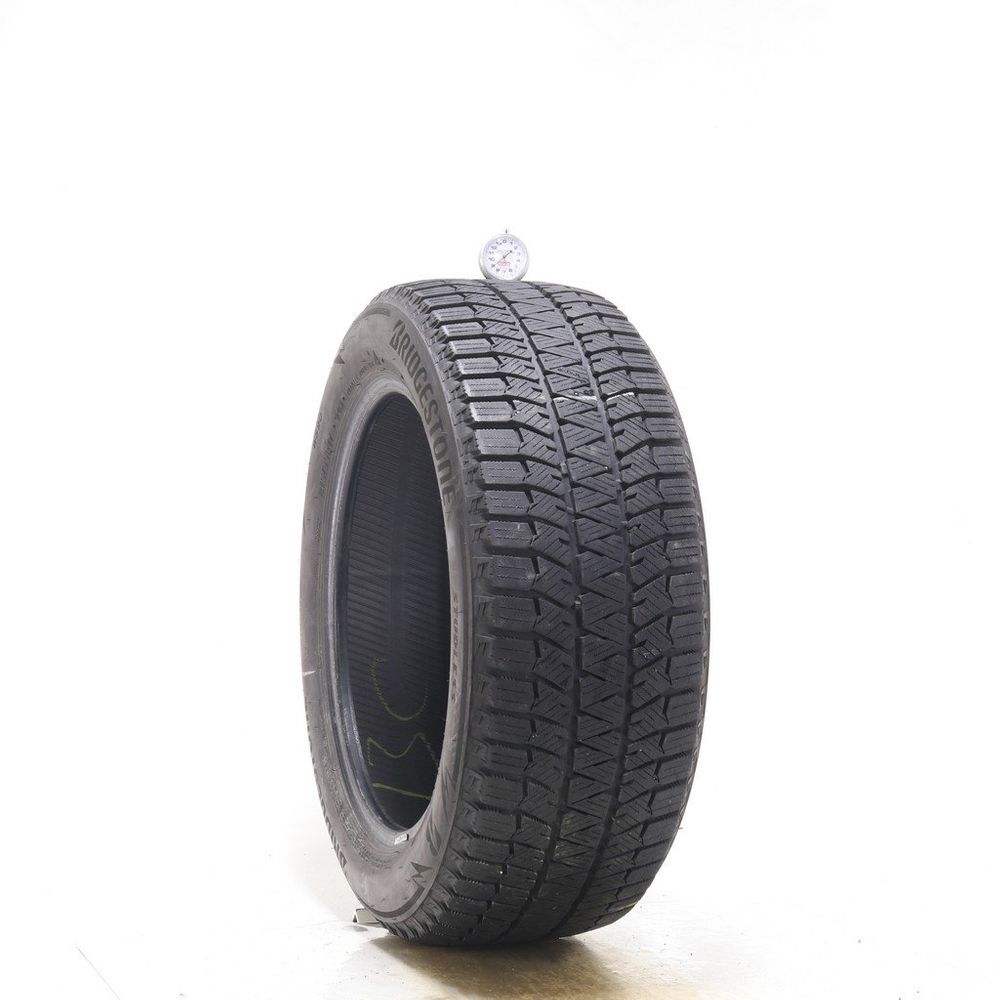 Set of (2) Used 215/55R17 Bridgestone Blizzak WS90 94H - 8.5-9/32 - Image 1