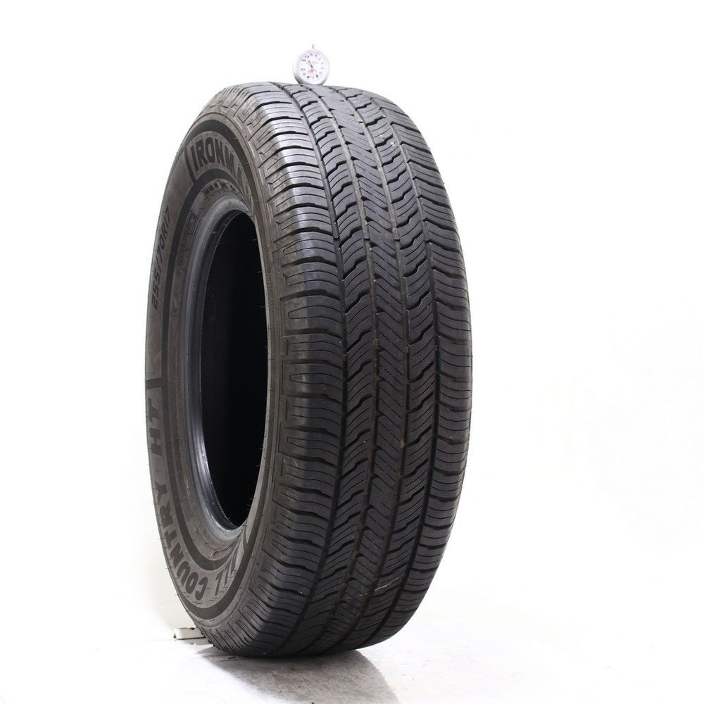 Set of (2) Used 255/70R17 Ironman All Country HT 112T - 6-6.5/32 - Image 1