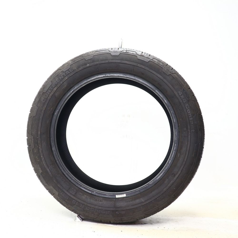Set of (2) Used 255/50R19 Continental 4x4 Contact MO 107H - 7.5-8.5/32 - Image 3