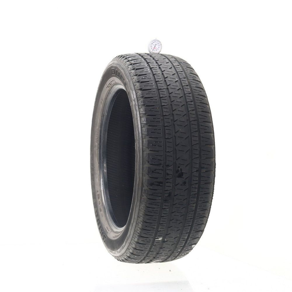 Set of (2) Used 245/55R19 Bridgestone Dueler H/L Alenza Plus 103T - 7.5-9/32 - Image 1