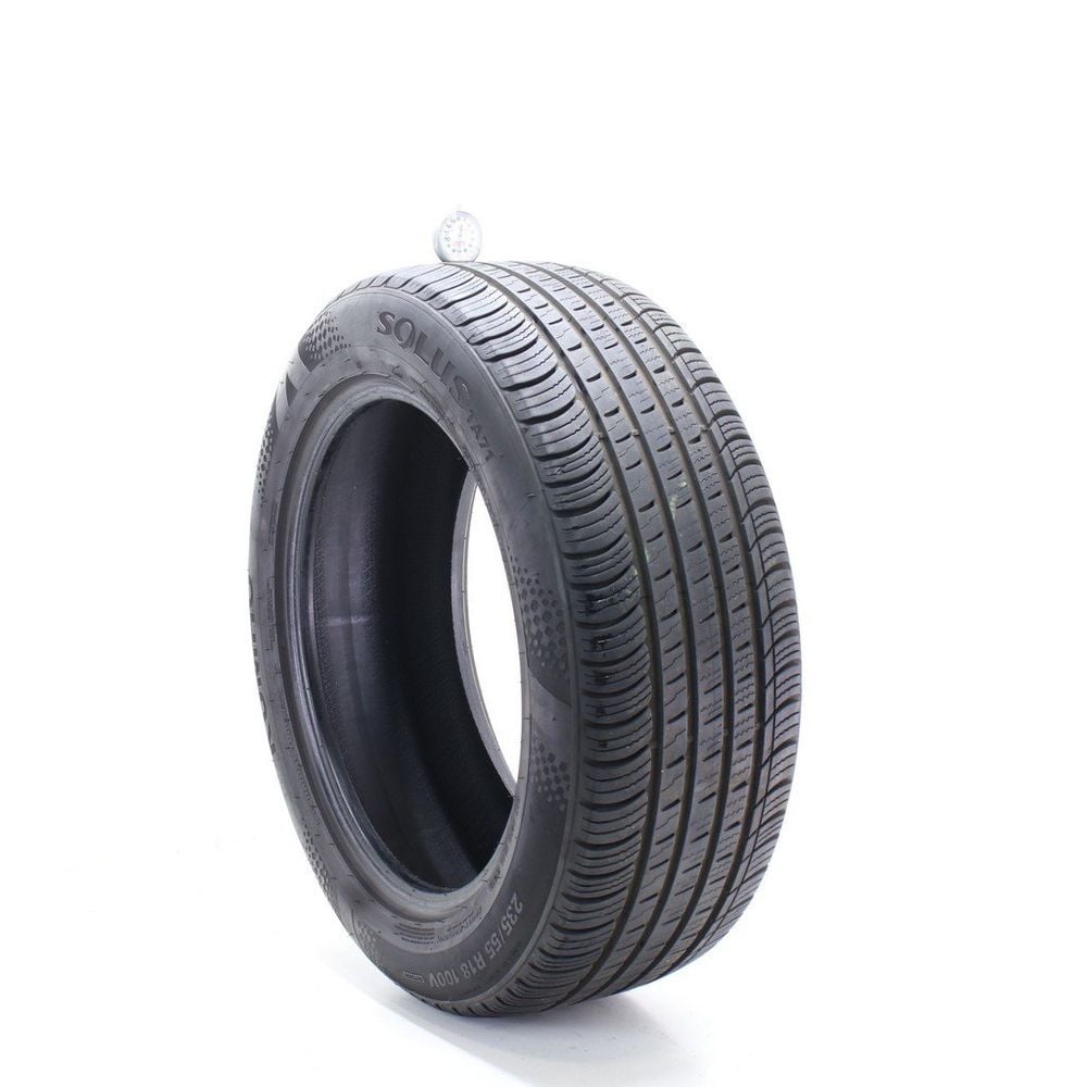 Set of (2) Used 235/55R18 Kumho Solus TA71 100V - 6.5-7/32 - Image 4