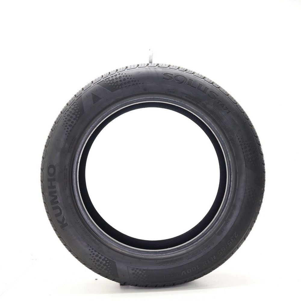 Set of (2) Used 235/55R18 Kumho Solus TA71 100V - 6.5-7/32 - Image 6