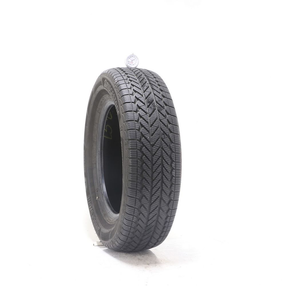 Set of (2) Used 215/65R16 Bridgestone WeatherPeak 98H - 7.5-9/32 - Image 4