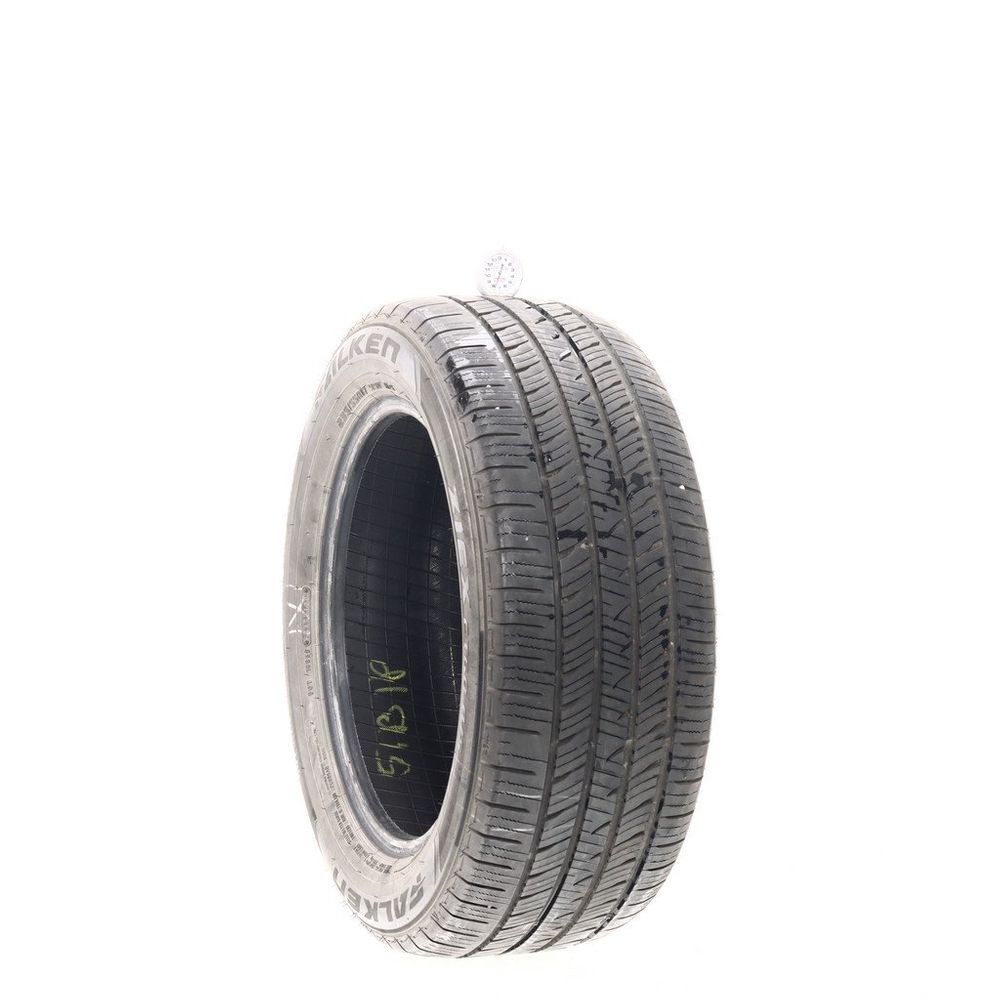Set of (2) Used 235/55R17 Falken Ziex CT60 A/S 99V - 7.5-9/32 - Image 1