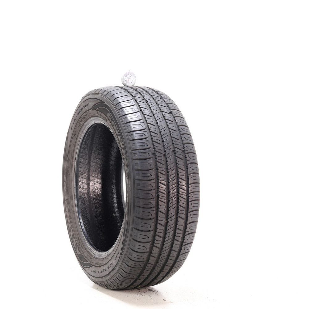 Set of (2) Used 235/55R17 Goodyear Assurance All-Season 99T - 7-8.5/32 - Image 4