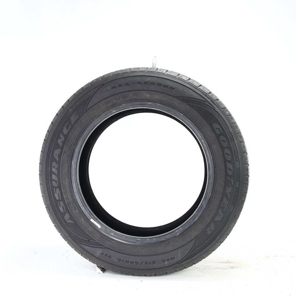 Set of (2) Used 215/60R16 Goodyear Assurance All-Season 95T - 7/32 - Image 3