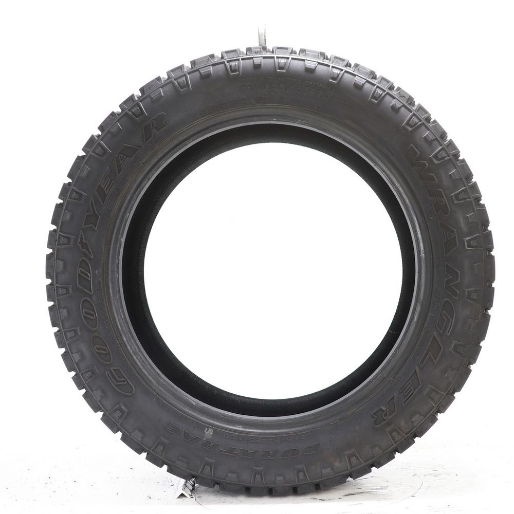 Set of (2) Used 255/55R20 Goodyear Wrangler Duratrac LR 110Q - 12.5-13/32 - Image 3