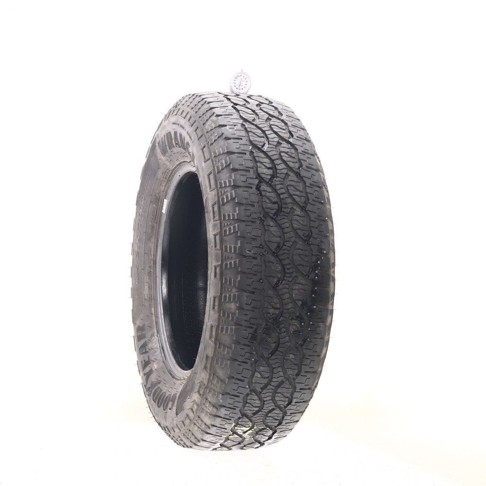 Set of (2) Used 255/70R17 Goodyear Wrangler Territory AT 112T - 7-8.5/32 - Image 1