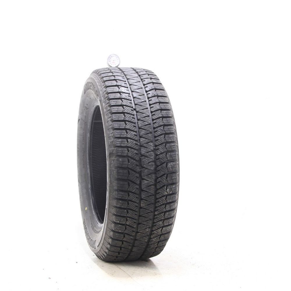 Set of (2) Used 235/60R17 Bridgestone Blizzak WS90 Studless 102T - 10.5/32 - Image 1
