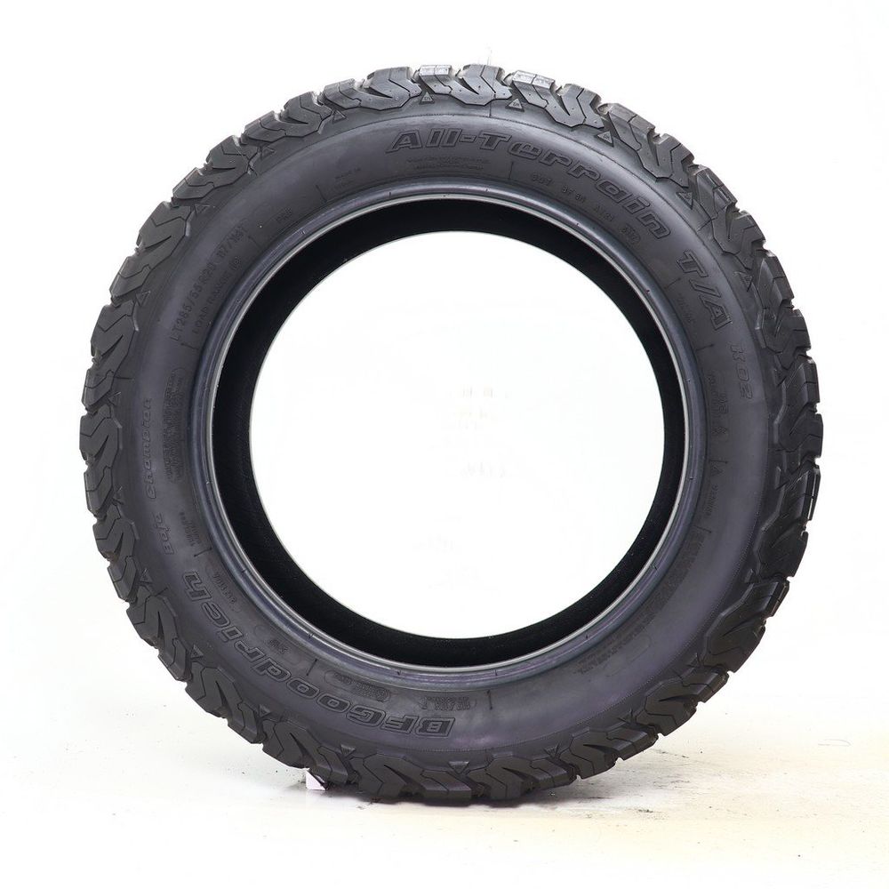 Set of (2) Used LT 285/55R20 BFGoodrich All-Terrain T/A KO2 117/114T D - 9-9.5/32 - Image 3