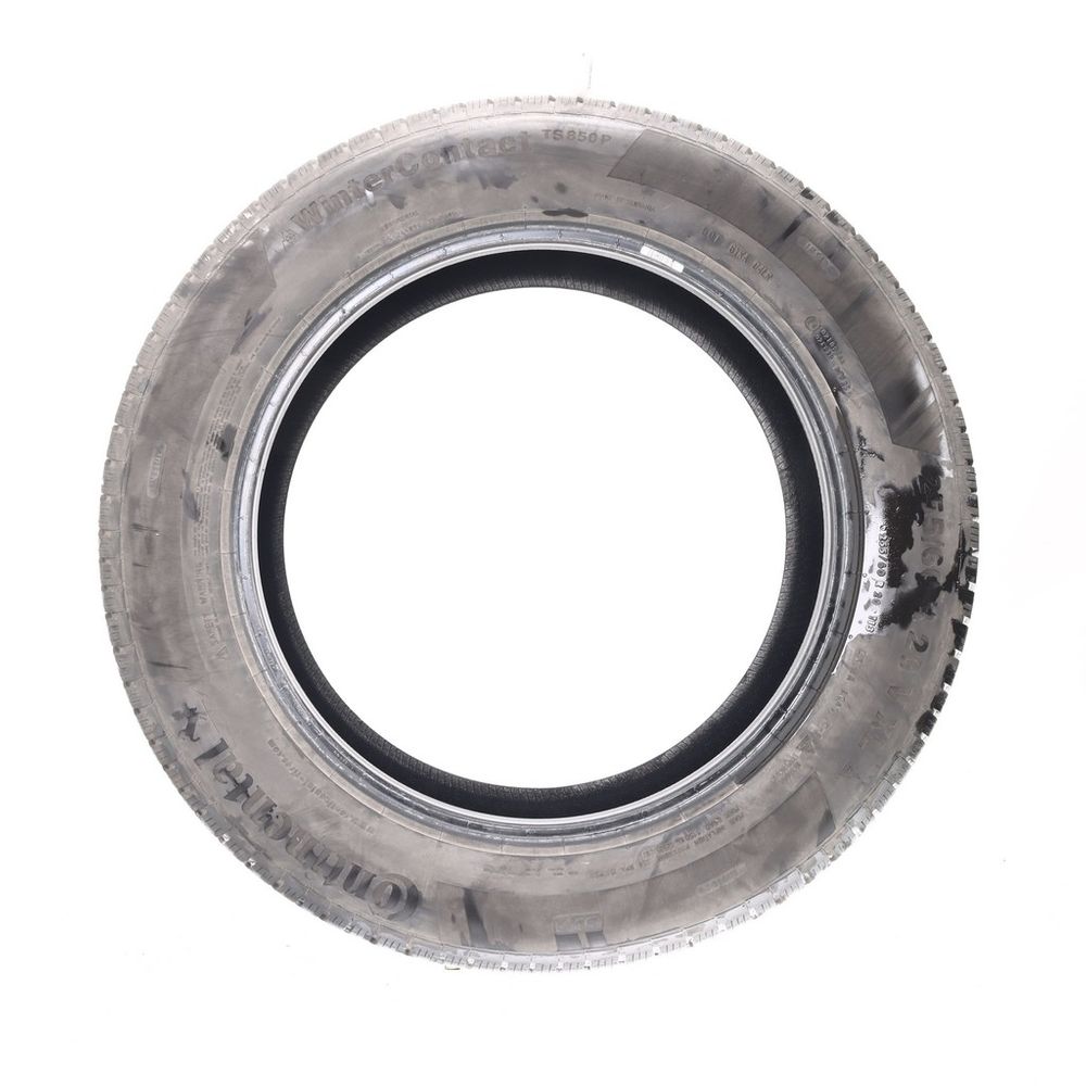 Set of (2) Used 255/60R20 Continental WinterContact TS850P SUV 113V - 7.5/32 - Image 3