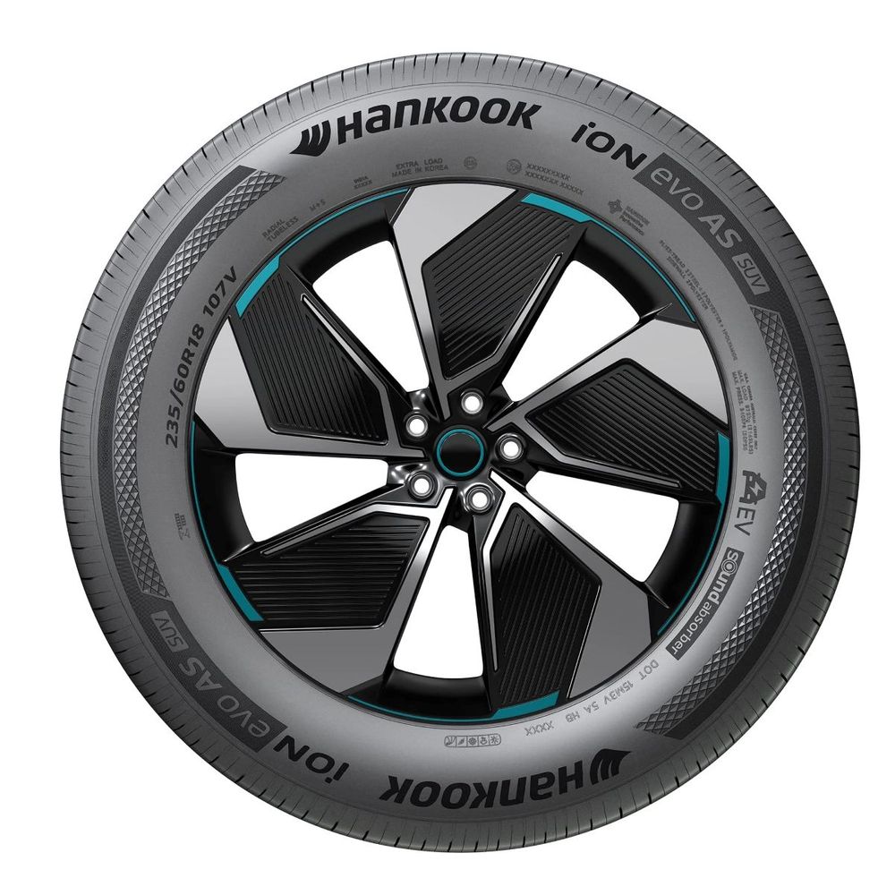 Set of (4) New 285/45R21 Hankook iON evo AS SUV IH01A 113Y - Image 2