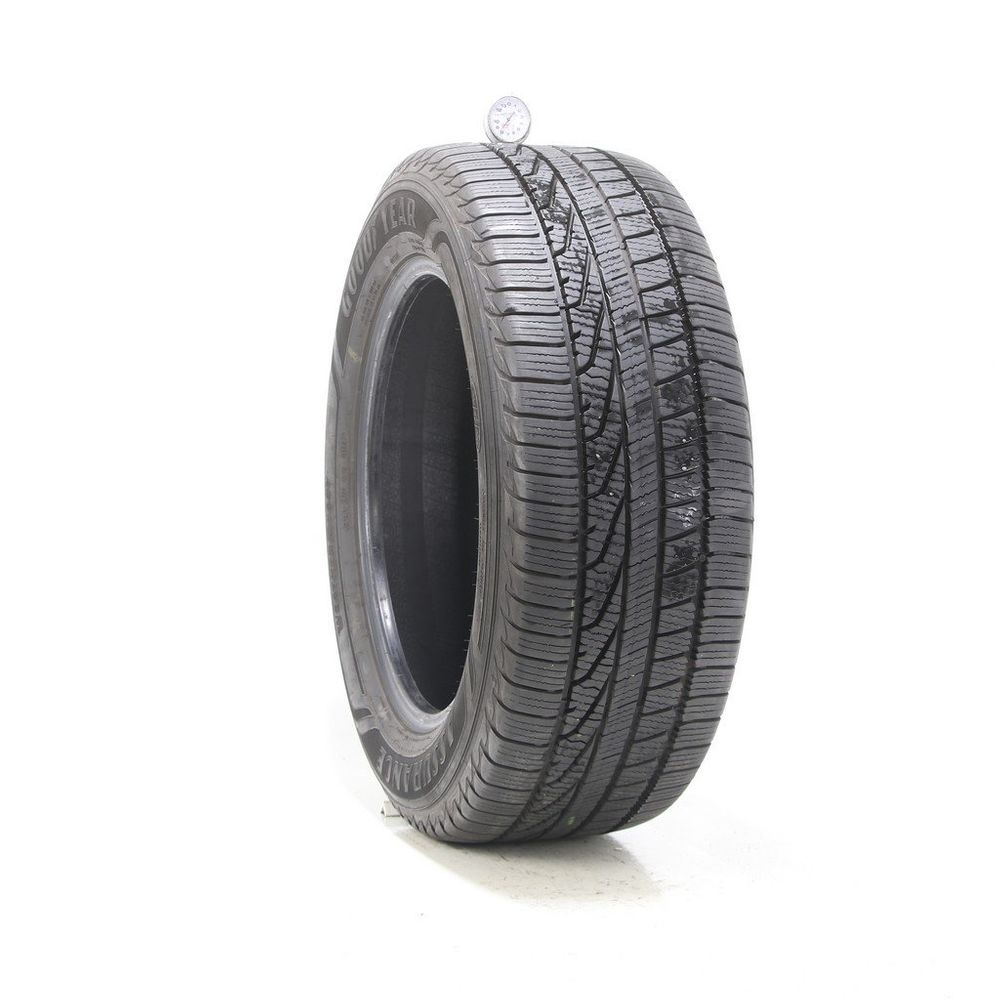 Set of (2) Used 255/55R18 Goodyear Assurance WeatherReady 109V - 8.5-9.5/32 - Image 1
