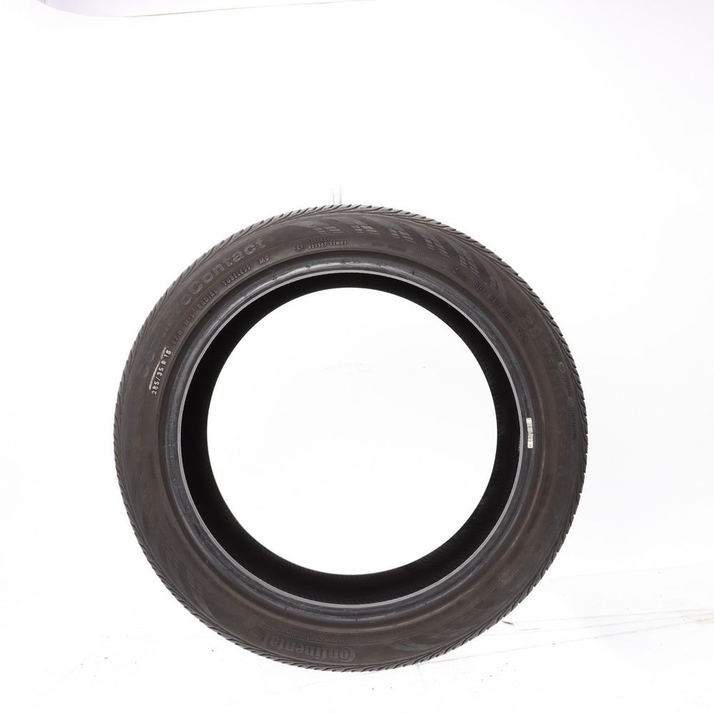 Set of (2) Used 285/35R18 Continental ContiProContact MO 97H - 8-9/32 - Image 3