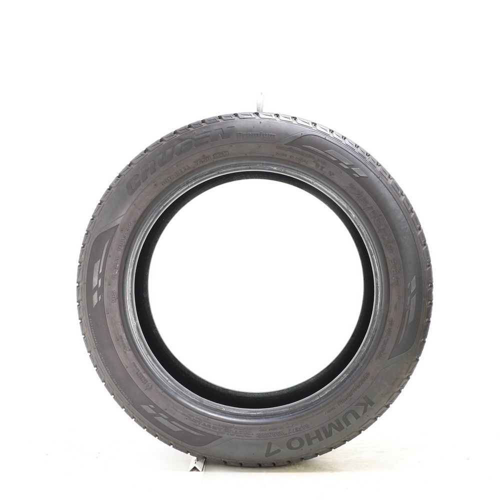 Set of (2) Used 225/55R18 Kumho Crugen Premium 98H - 6.5-7/32 - Image 3