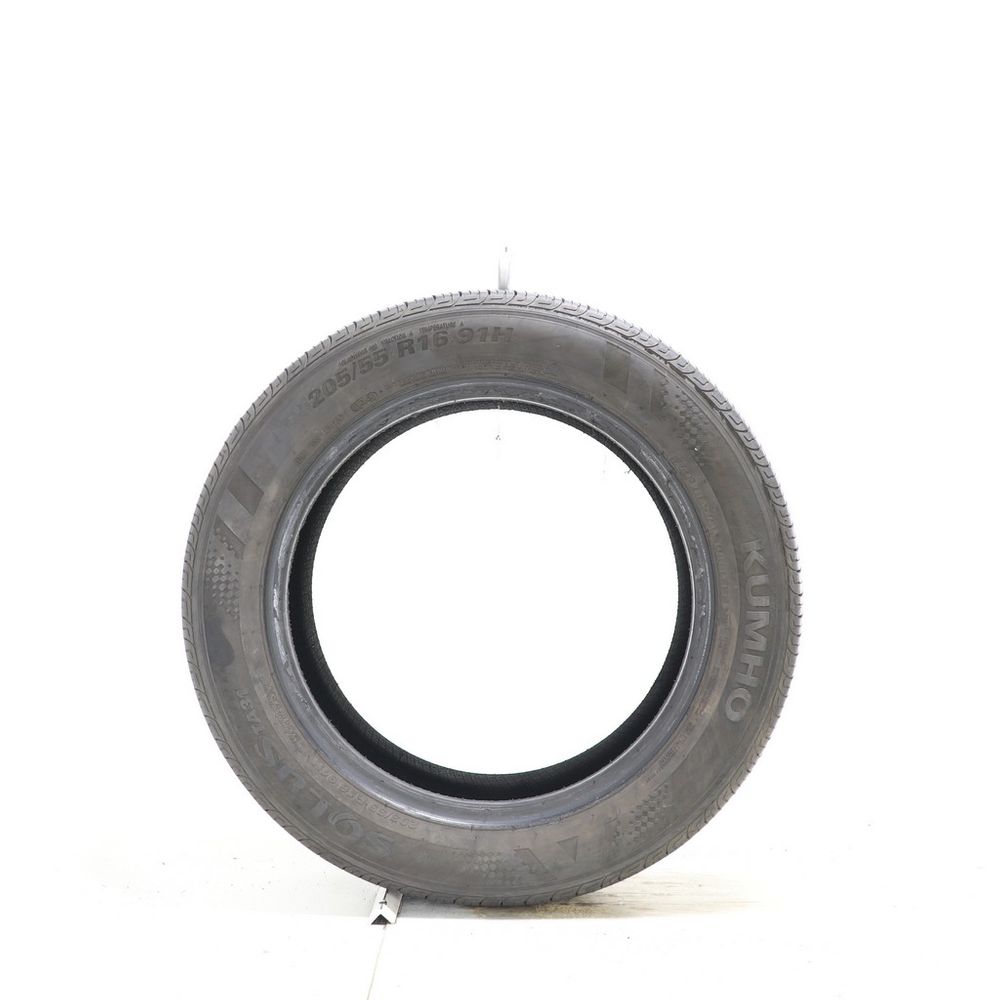 Set of (4) Used 205/55R16 Kumho Solus TA31 91H - 5.5/32 - Image 3