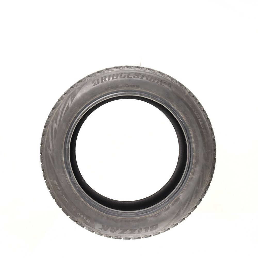 Set of (2) Used 215/55R17 Bridgestone Blizzak WS80 94H - 9/32 - Image 3
