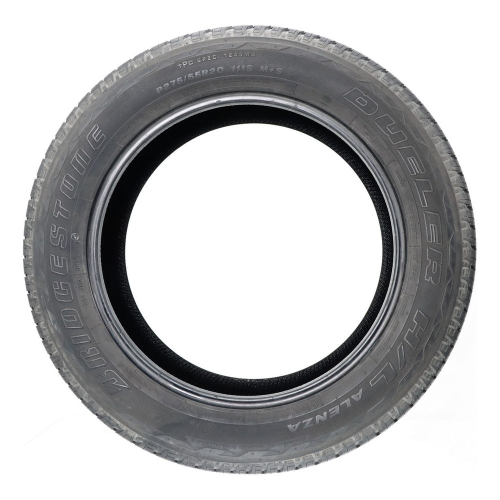 Set of (2) Used 275/55R20 Bridgestone Dueler H/L Alenza 111S - 9-10/32 - Image 3