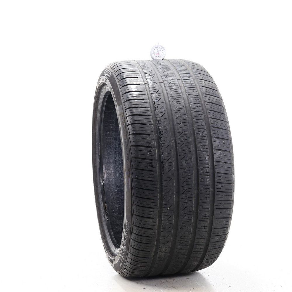 Set of (2) Used P 295/35R20 Pirelli Cinturato P7 NO 105V - 6.5-7.5/32 - Image 1