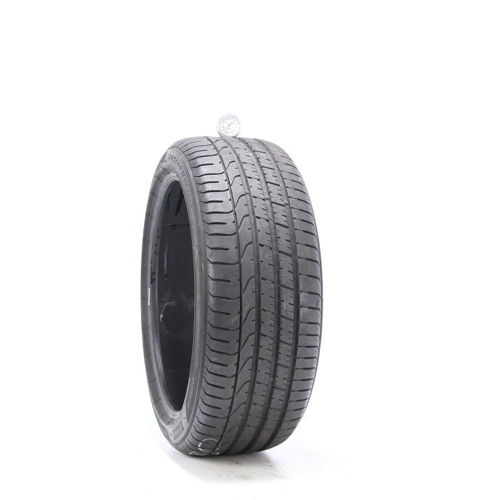 Used 245/40R19 Pirelli P Zero Run Flat 94Y - 9/32 - Image 1