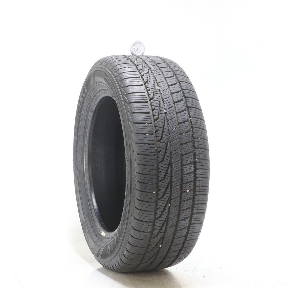 Set of (2) Used 255/55R18 Goodyear Assurance WeatherReady 109V - 10/32 - Image 1