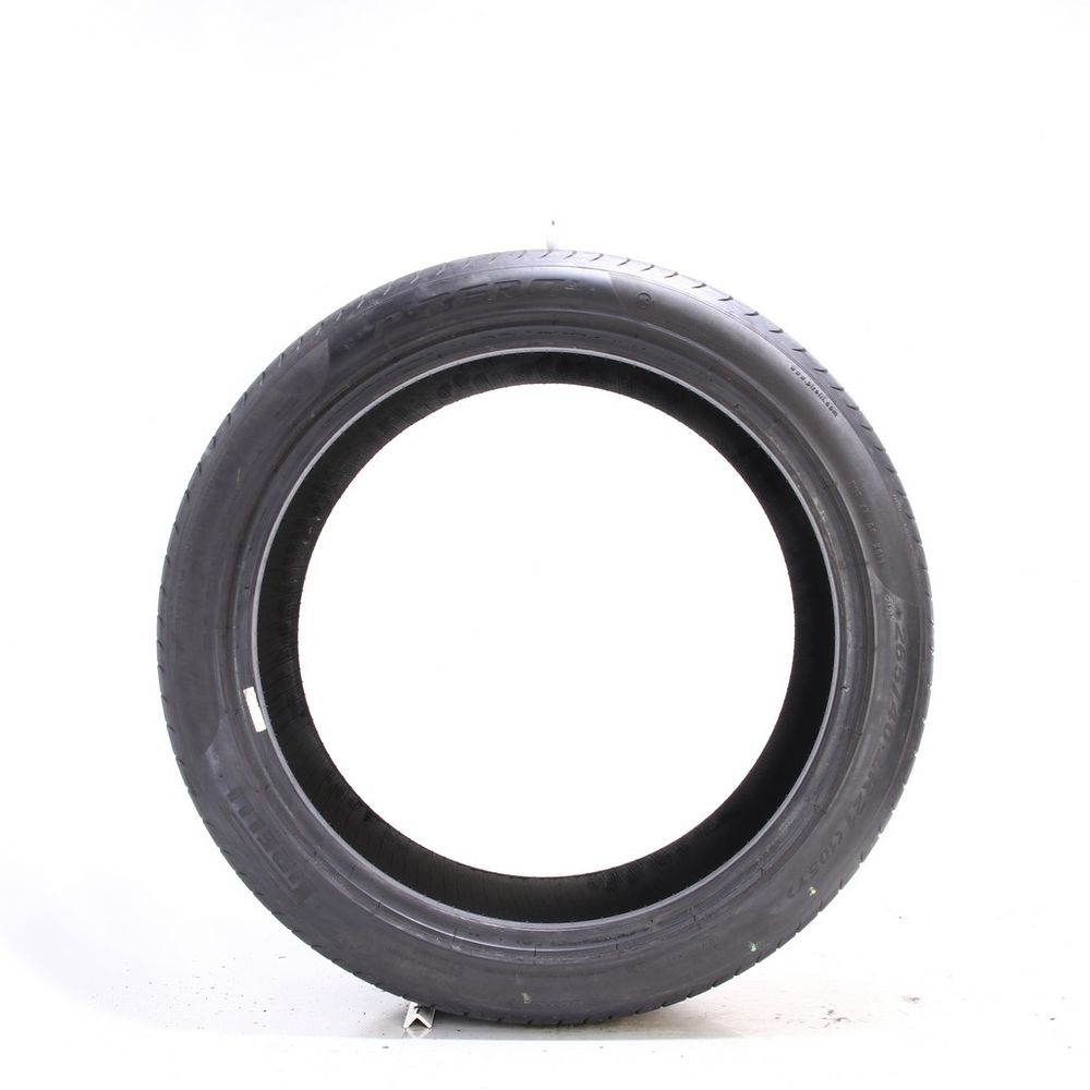 Set of (2) Used 265/40ZR21 Pirelli P Zero MO1 105Y - 5.5/32 - Image 3