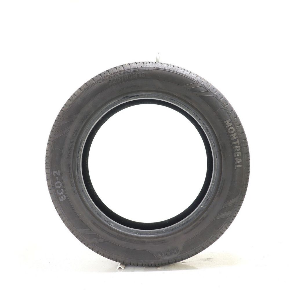 Set of (2) Used 225/60R18 Montreal Eco-2 100V - 8/32 - Image 3