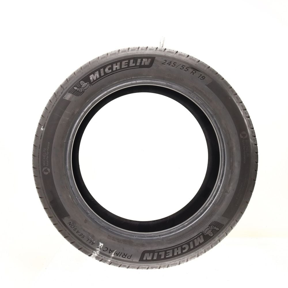 Set of (4) Used 245/55R19 Michelin Primacy All Season 103H - 9-9.5/32 - Image 6