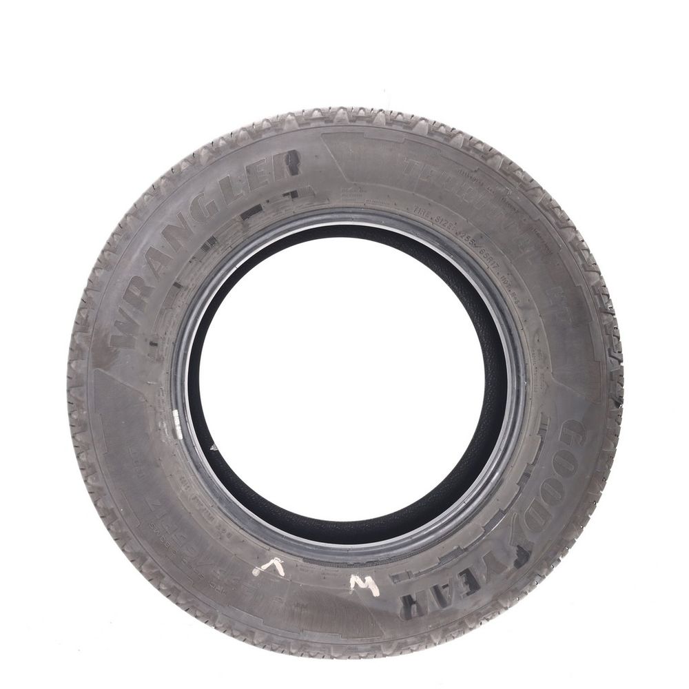 Set of (4) Used 255/65R17 Goodyear Wrangler Territory HT 110T - 5.5-7/32 - Image 3