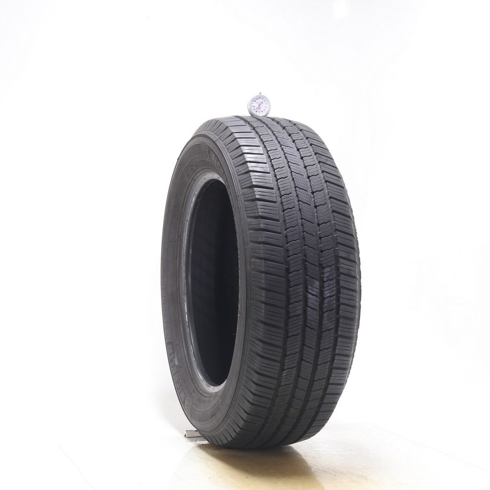 Set of (2) Used 235/60R18 Michelin Defender LTX M/S 107H - 8.5-10/32 - Image 1
