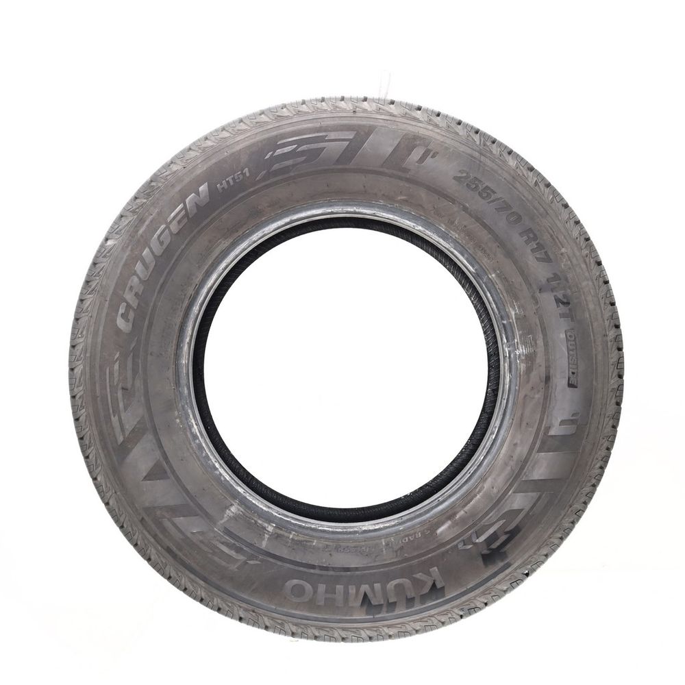 Set of (2) Used 255/70R17 Kumho Crugen HT51 112T - 9.5-10/32 - Image 6