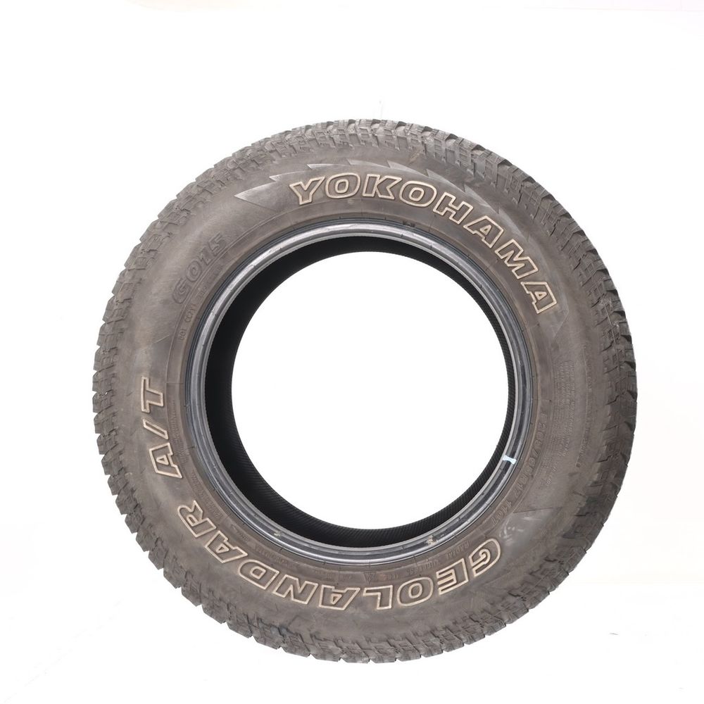 Set of (2) Used 265/65R17 Yokohama Geolandar A/T G015 110T - 6.5-7.5/32 - Image 3