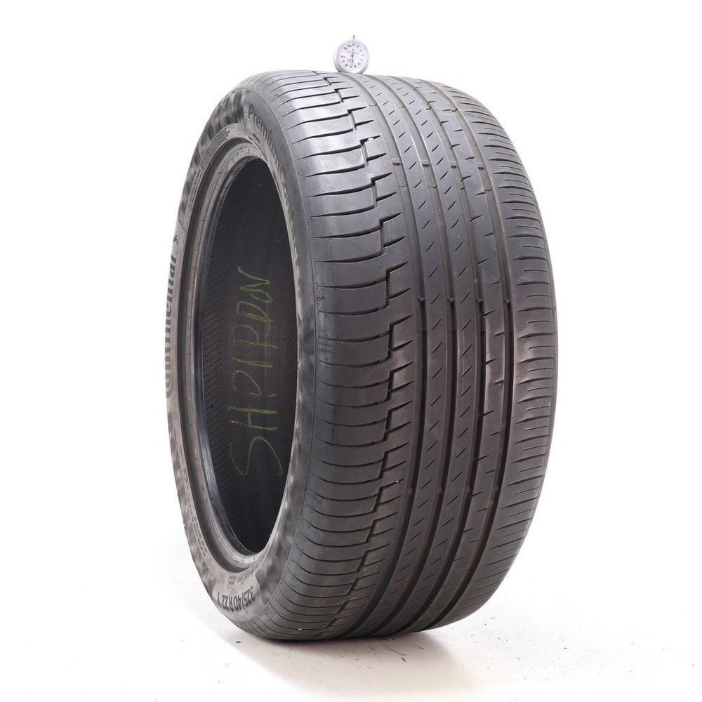 Used 325/40R22 Continental PremiumContact 6 MO 114Y - 6.5/32 - Image 1