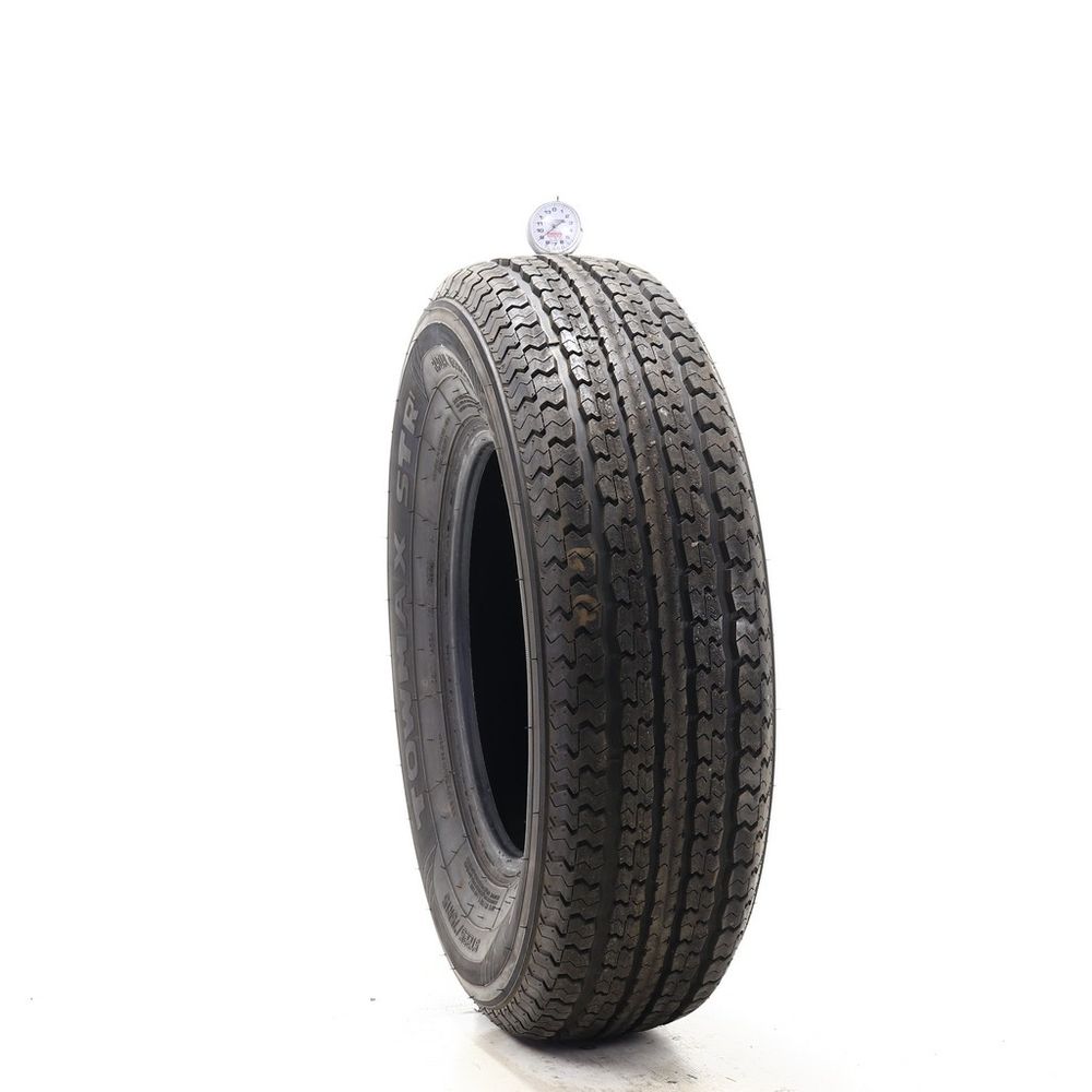 Set of (2) Used ST 225/75R15 Power King Towmax STR 117/112L E - 7.5-9/32 - Image 4